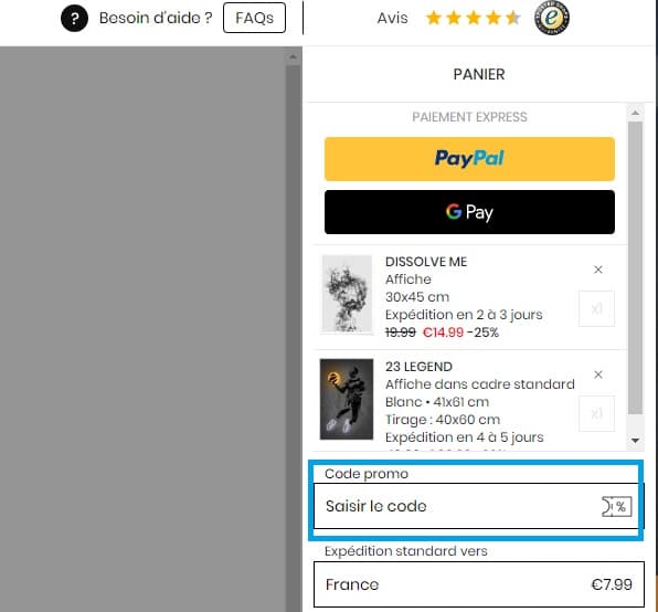 Comment profiter d’un code promo Juniqe ?