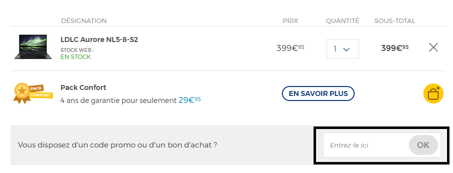 Comment utiliser un code promo LDLC.com valide ?