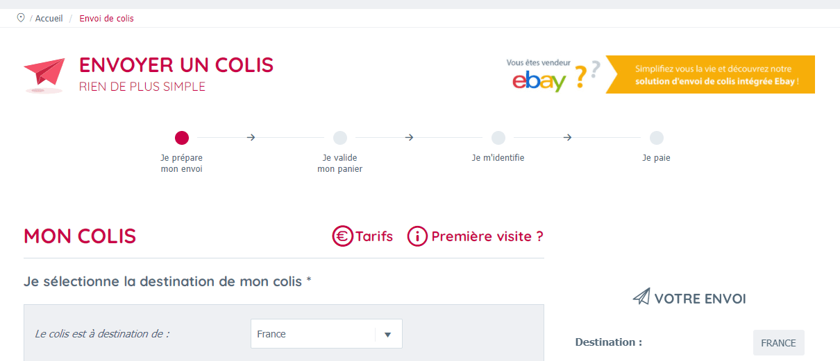 Comment faire pour expédier son colis via Mondial Relay?
