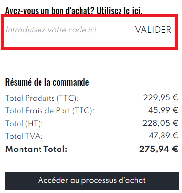 Où utiliser un code promo Sklum ?