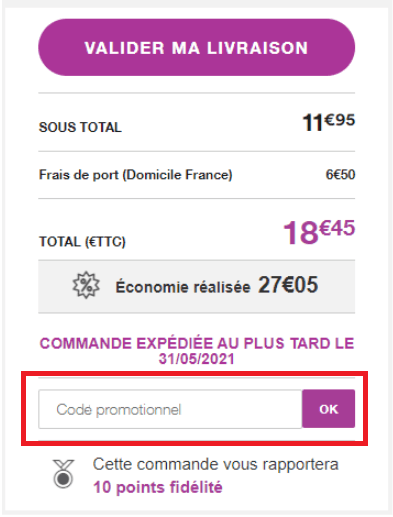 Où utiliser un code promo Trend Corner ?