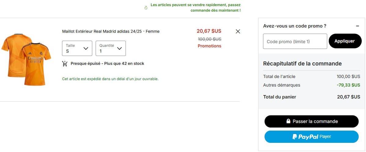 Comment appliquer un code promo Kitbag