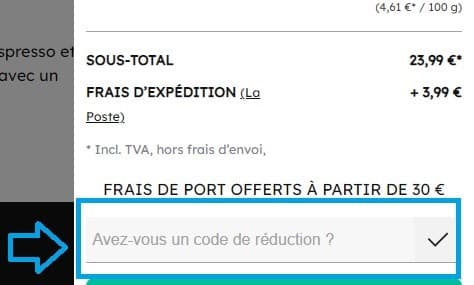 Code promo Café Royal