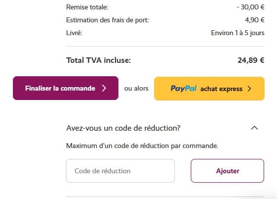 Code promo Adam et Eve