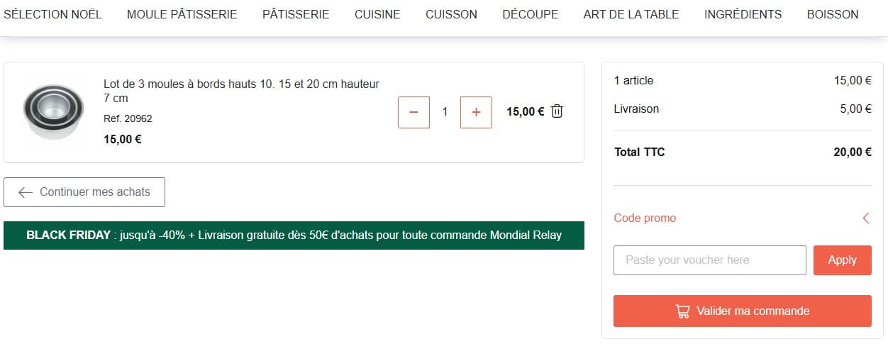 Code promotionnel Alice Delice