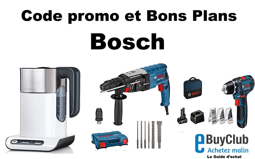 Code promo Bosch réductions soldes et bons plans