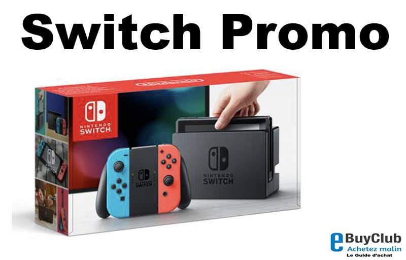 Nintendo Switch : 4 promotions sur la console et les jeux vidéo sur   