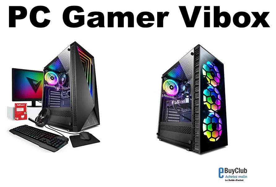 Unité Centrale Vibox VIII-17 PC Gamer - Intel i9 11900F Processeur