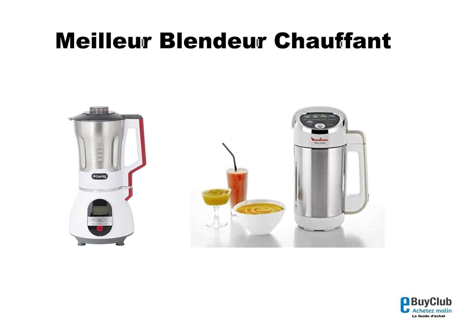 Blender chauffant MOULINEX MY DAILY SOUP Velouté Soupe Milkshake