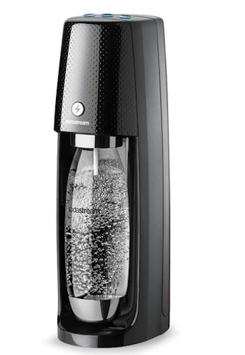 Sodastream Machine à Eau Pétillante et Soda Spirit One Touch,  Fonctionnement Électrique, Couleur : Noir, 1 Bouteille