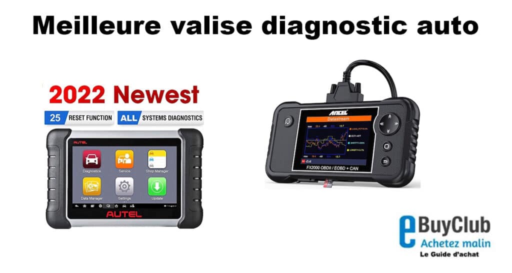 Valise de Diagnostic Auto OBD2 - Adaptateur WiFi OBD, Scanner de Codes de  Défaut Multimarque, Outils de Diagnostic Moteur