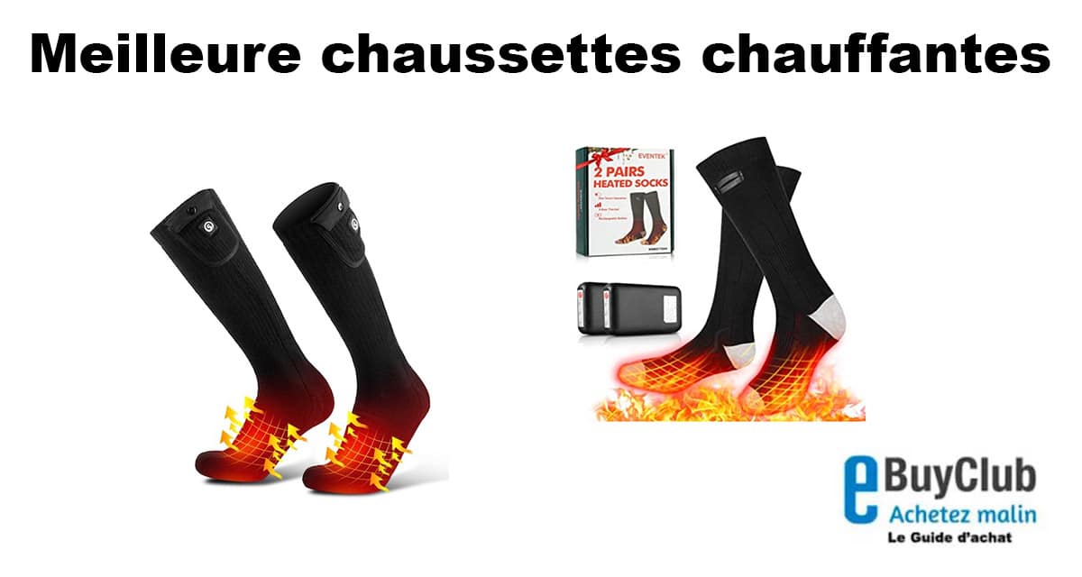 Chaussettes Chauffantes - Auto-Chauffante - Noir - 5 Paires
