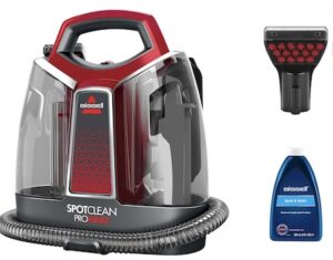 BISSELL SpotClean ProHeat, Shampouineuse Canapé, Moteur Puissant de 330W, Design Compact, avec Technologie HeatWave, Nettoyeur pour Tapis, Moquettes, Meubles, Tissus, Voiture & Plus Encore, 36988