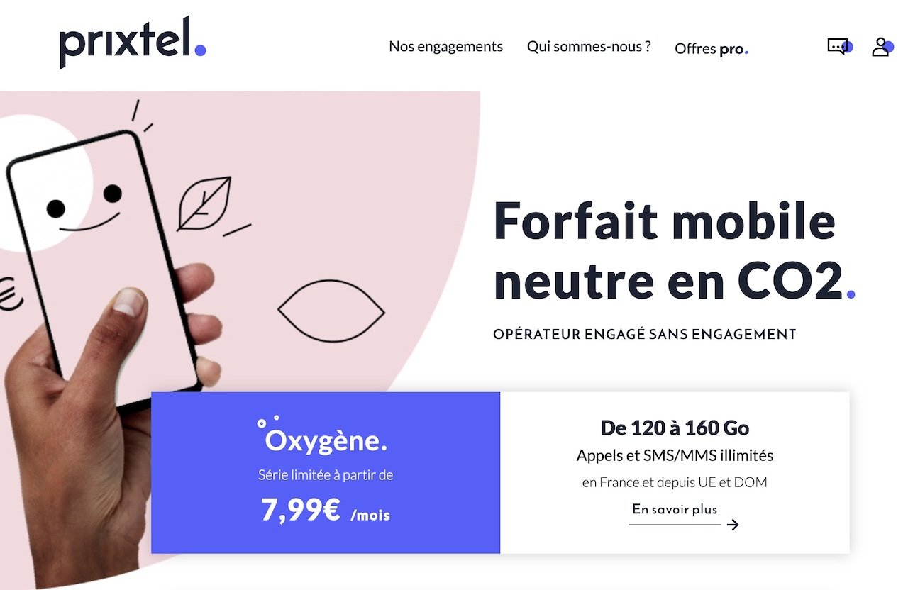 Forfait mobile flexible prixtel