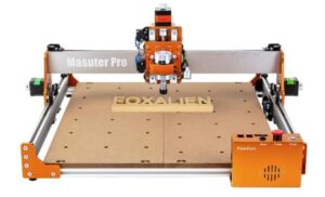 Machine de Gravure CNC FoxAlien Masuter Pro, Routeur à Bois 3-axes tout En Aluminium pour Graver Le Bois, L'acrylique, Le MDF, Le nylon (Zone de Gravure 400x400x60mm)