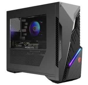 MSI MAG Infinite S3 13NUD-1017FR PC Gaming - Processeur Intel Core i7-13700F, RTX 4060 Ti, 16Go RAM DDR5, 1To SSD PCIe 3.0 NVMe, Bloc d'Alimentation 80 PLUS Bronze, Wi-Fi 6E - Windows 11 Famille