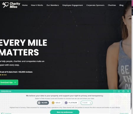 charity miles