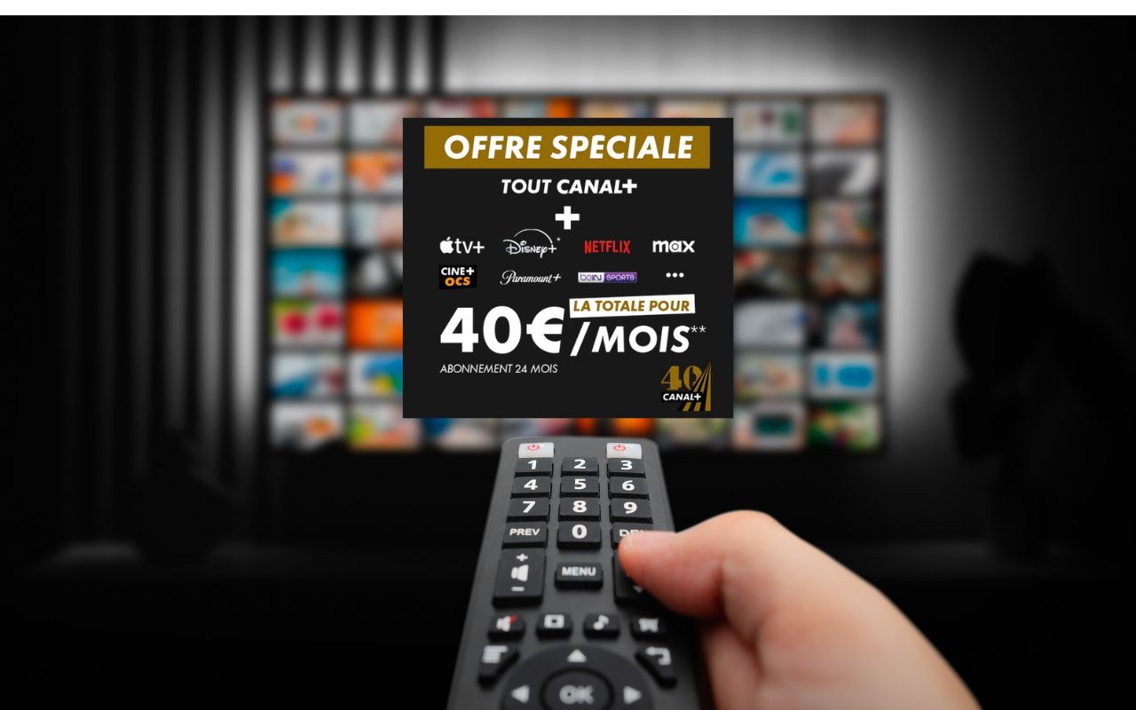 offre canal plus 40 ans promo