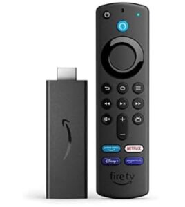 Amazon Fire TV Stick avec télécommande vocale Alexa (avec boutons de contrôle de la TV) | Appareil de streaming HD