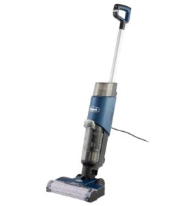 Shark HydroVac Aspirateur filaire, Brosse rotative antimicrobienne, Multi-surfaces neutralisant les odeurs, Cordon de 7,6 m, Auto-nettoyage, Aspire, Lave saletés humides, sèches, bleu marine, WD100EU